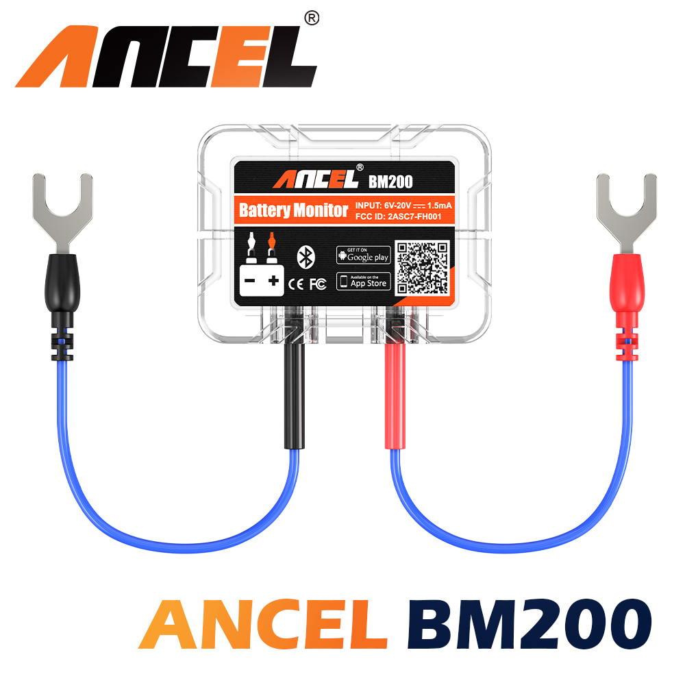 Battery Load Tester - ANCEL BM200 Wireless Bluetooth Battery Monitor