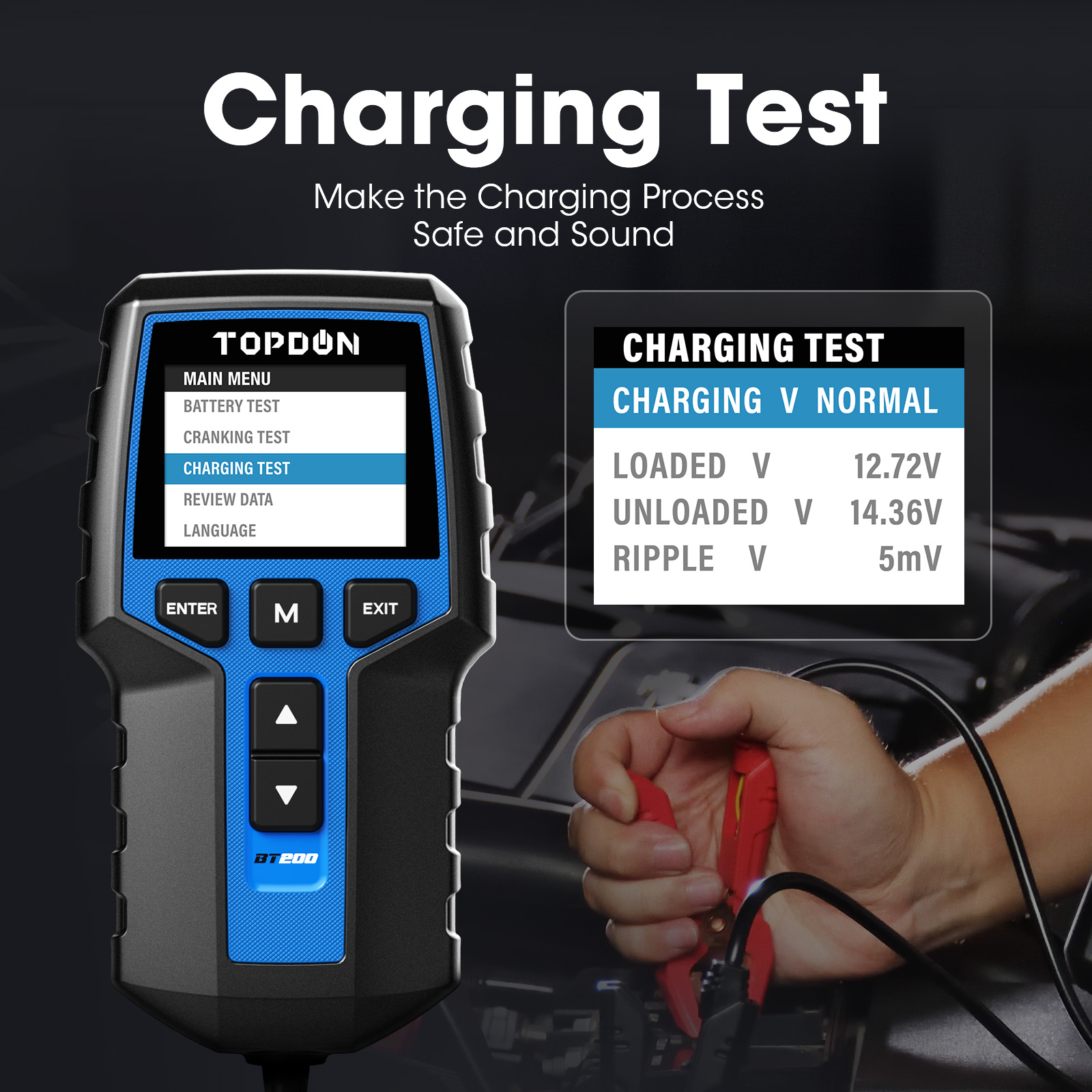 TOPDON BT200 Battery Tester 12 – Battery Load Tester Bewertung und Preis