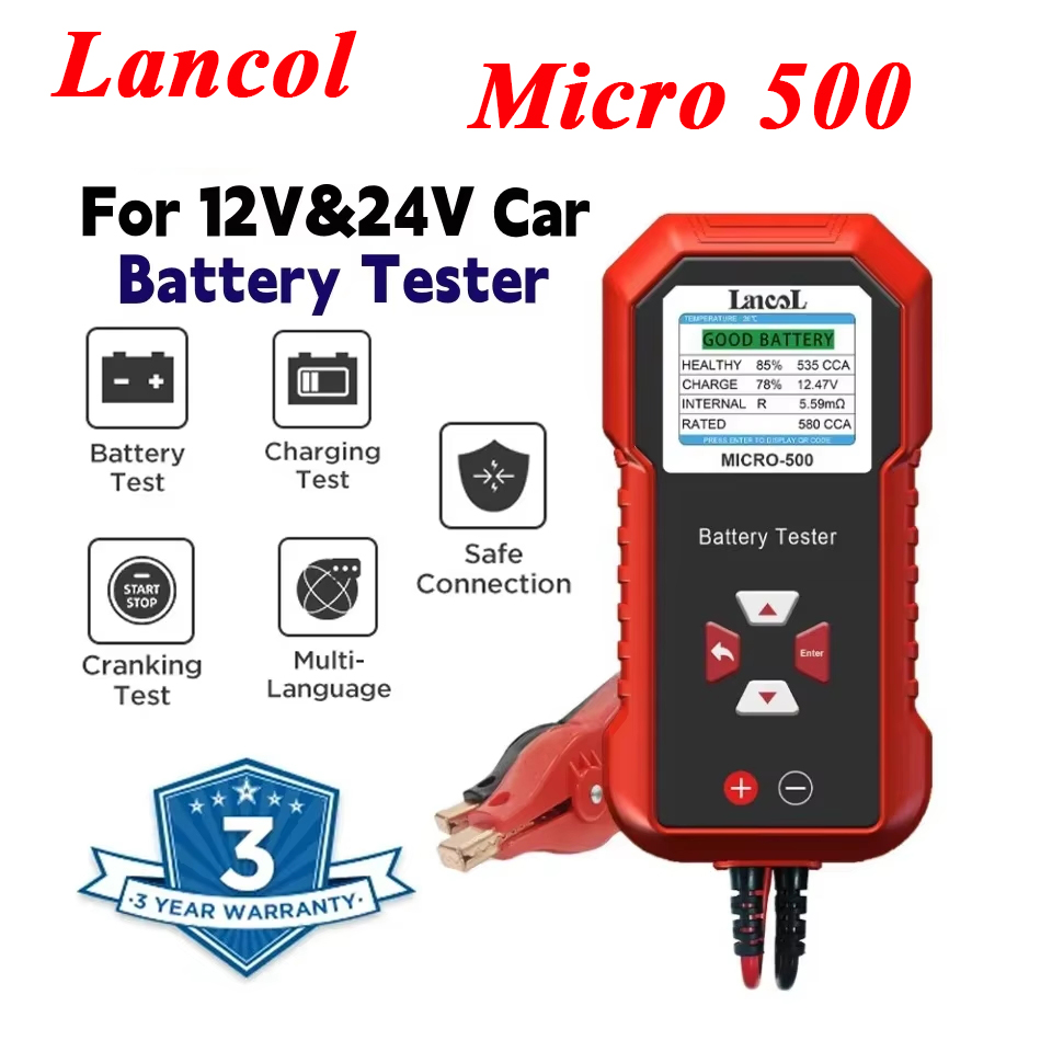 Lancol Micro 500 12V 24V Car B – Battery Load Tester Bewertung und Preis