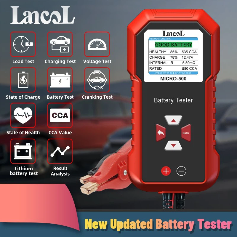 Lancol Micro 500 12V 24V Car B – Battery Load Tester Bewertung und Preis