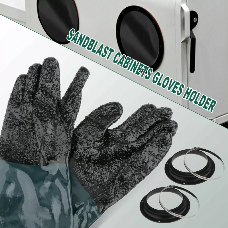 1 Pair Heavy Duty Sandblasting – Sandblaster Cabinet Bewertung und Preis