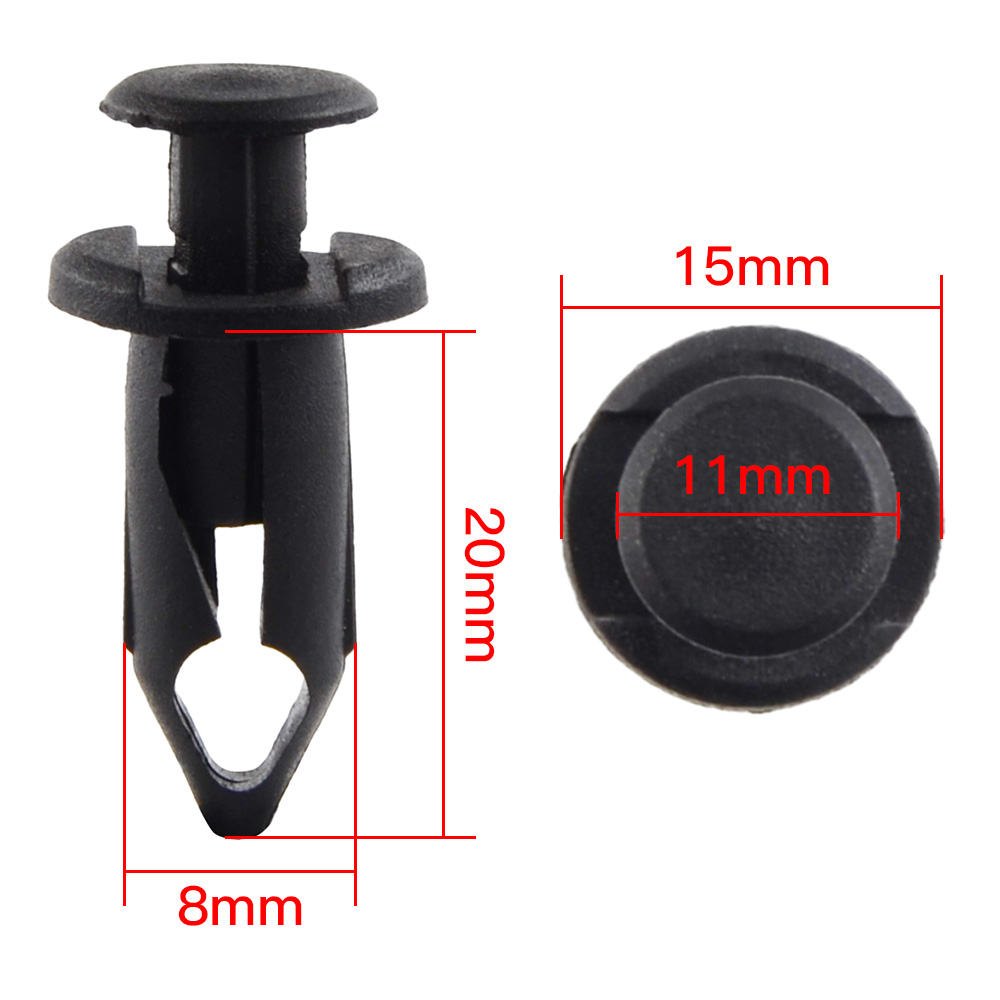 100 PCS Fender Clip Body Rivet – Exhaust Pipe Expander Bewertung und Preis