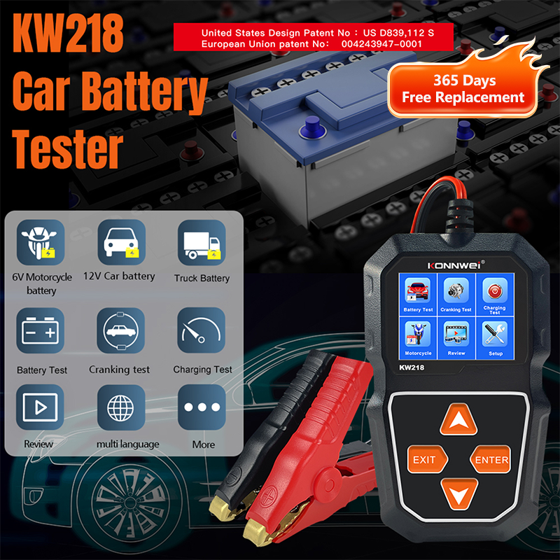 KONNWEI KW218 6V 12V Car Motor – Battery Load Tester Bewertung und Preis