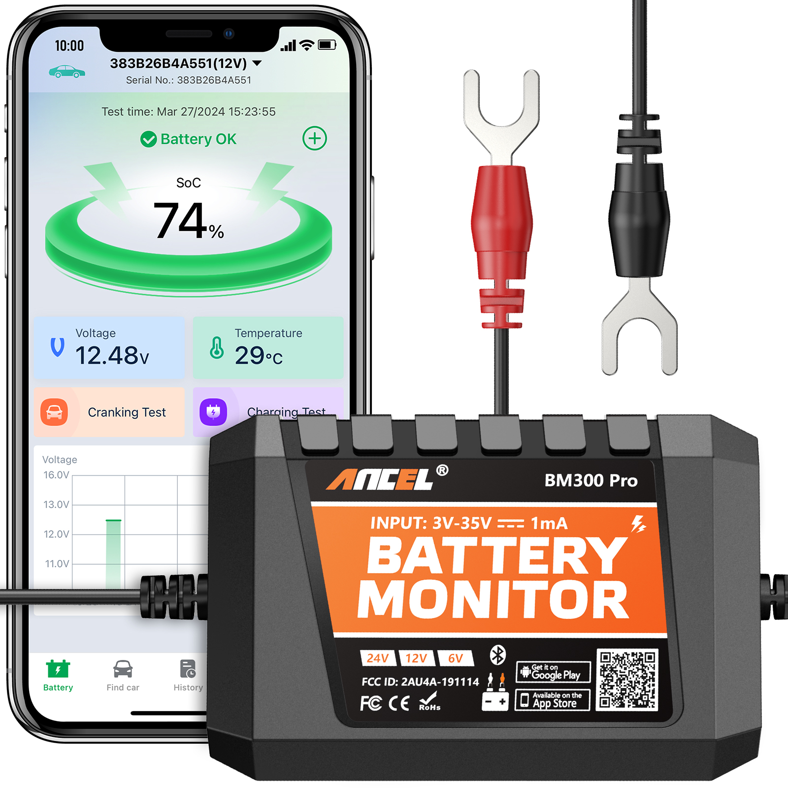 ANCEL BM300 Pro Battery  Teste – Battery Load Tester Bewertung und Preis