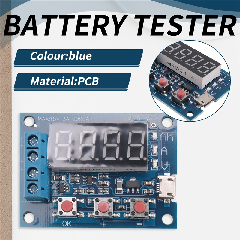 -ABGY 1 Piece ZB2L3 Blue Exter – Battery Load Tester Bewertung und Preis