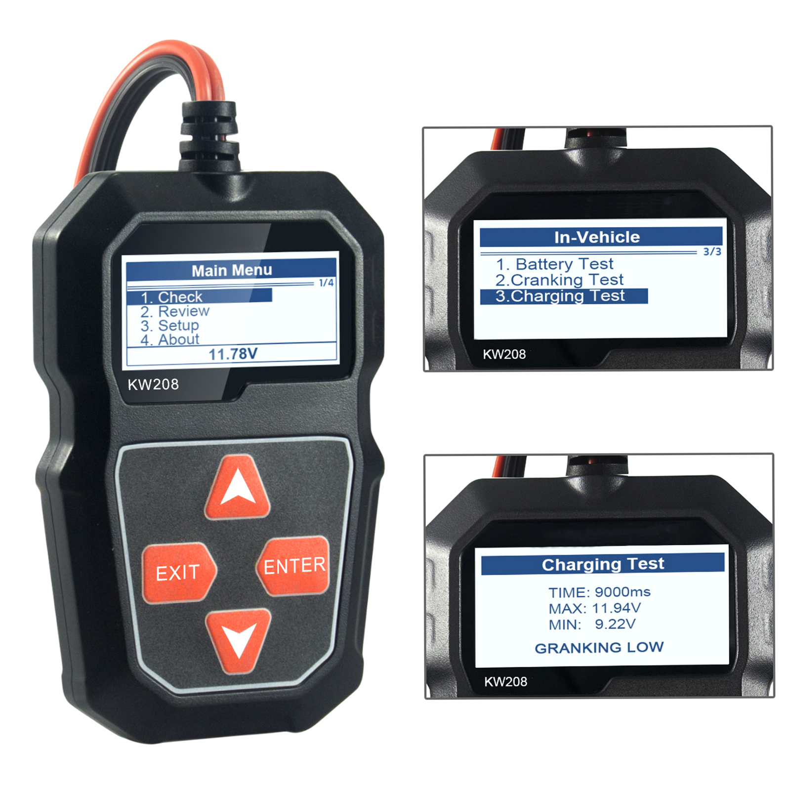 KONNWEI KW208 12V Car Battery  – Battery Load Tester Bewertung und Preis